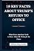 18 KEY FACTS ABOUT TRUMP’S ...