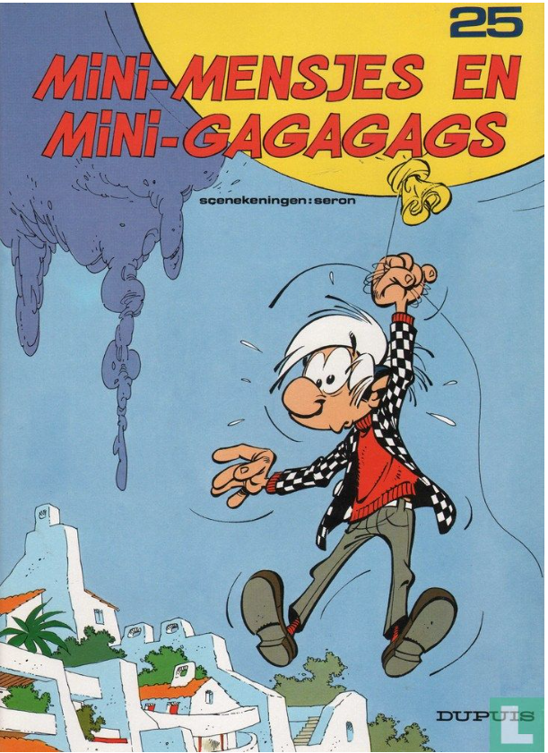 Mini-mensjes en mini-gagagags (De Mini-mensjes, #25)