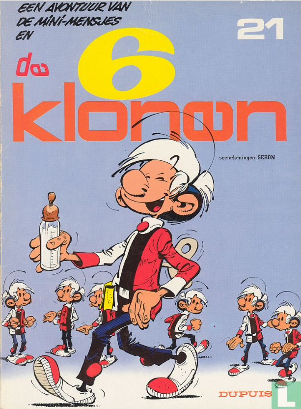 De 6 klonen (De Mini-mensjes, #21)