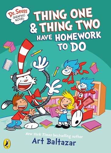Dr Seuss Graphic Novel: Thing One and Thing Two Have Homework to Do: A Cat in the Hat Story (Paperback)