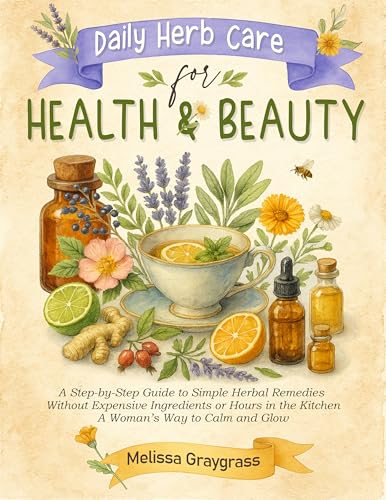 Daily Herb Care for Health and Beauty: A Step-by-Step Guide to Simple Herbal Remedies Without Expensive Ingredients or Hours in the Kitchen A Woman’s Way to Calm and Glow (Kindle Edition)