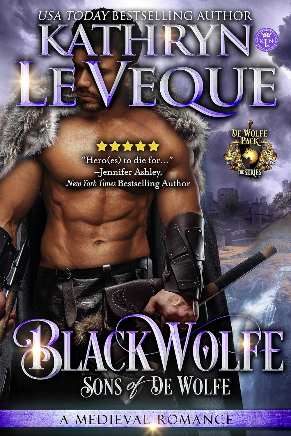 BlackWolfe: Sons of de Wolfe (de Wolfe Pack #6)