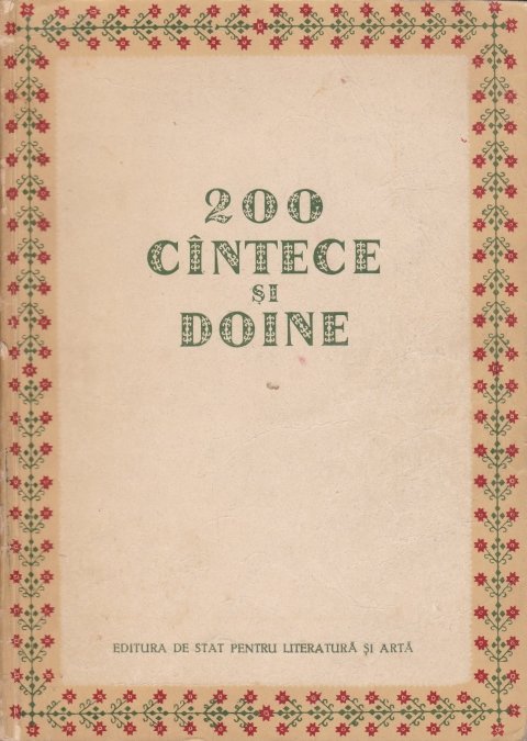 200 cîntece și doine