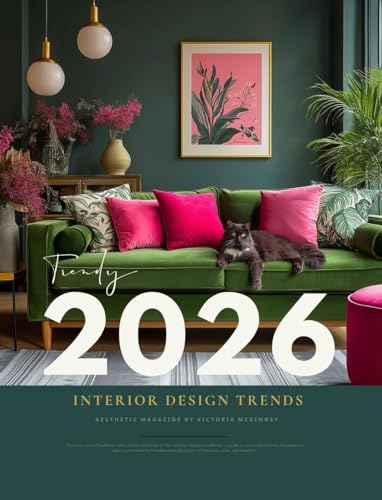 2026 Interior Design Trends Magazine: From Quiet Biophilic to Japanese Minimalism — Curated Ideas, Innovative Styles, Color Palettes, Materials, and Mood Board Guide to Inspire Every Room (Kindle Edition)