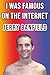 I Was Famous on the Internet by Jerry Banfield