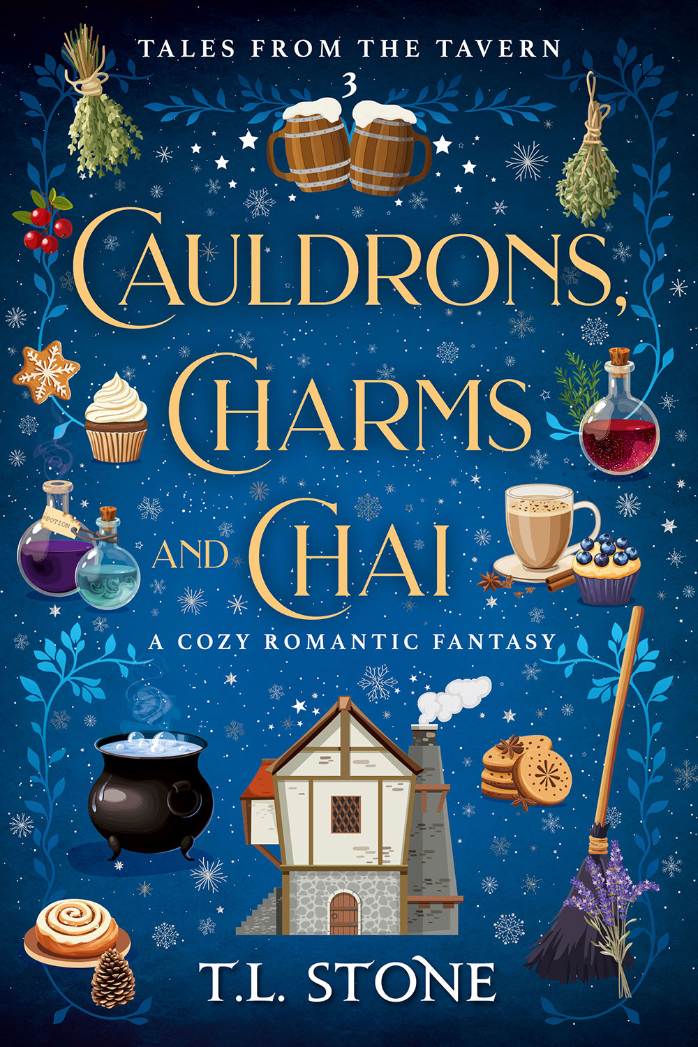 Cauldrons, Charms and Chai (Tales from the Tavern #3)