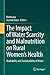 The Impact of Water Scarcity and Malnutrition on Rural Women’s Health: Availability and Sustainability of Water
