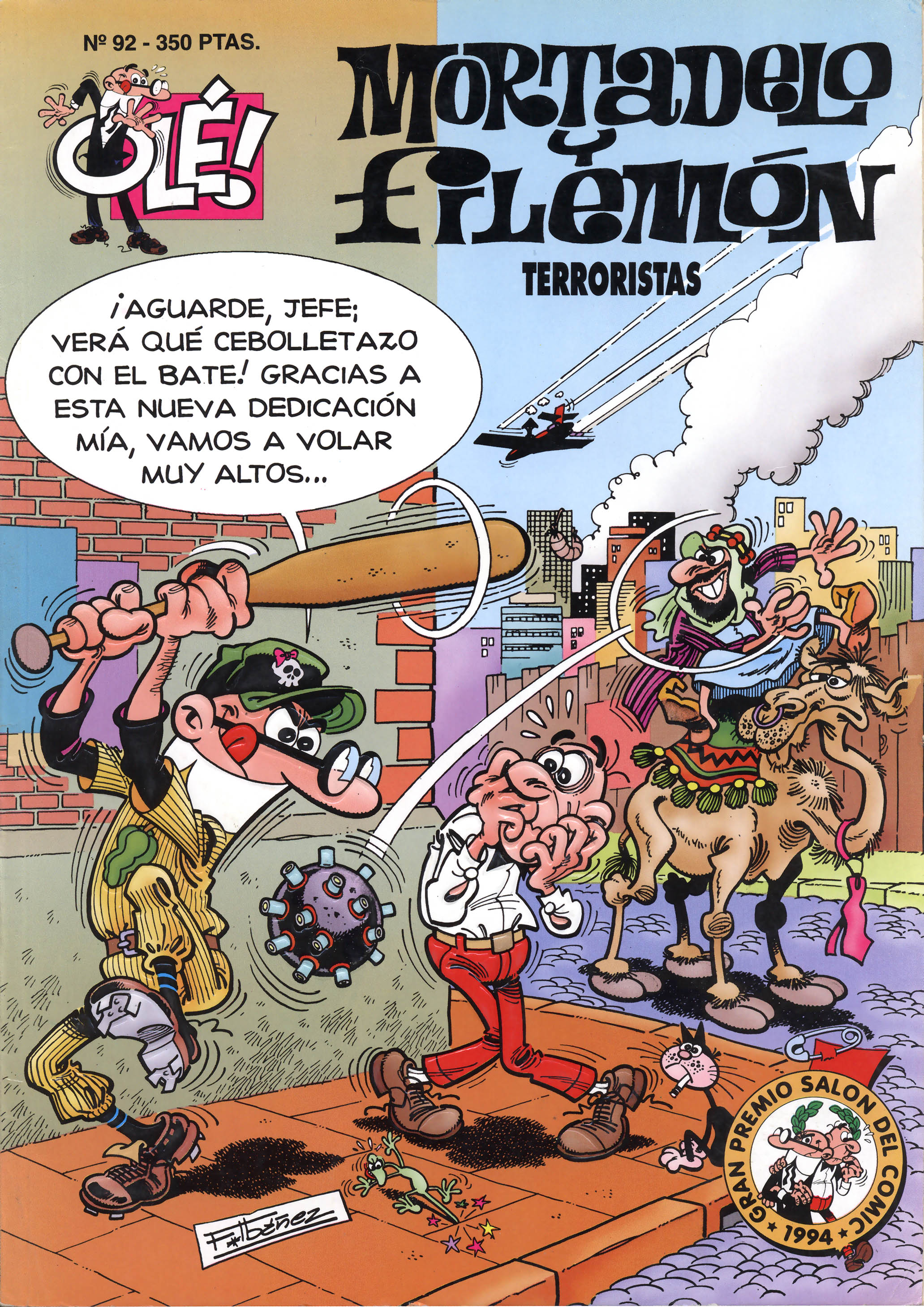 ¡Terroristas! (Mortadelo y Filemón, #77)