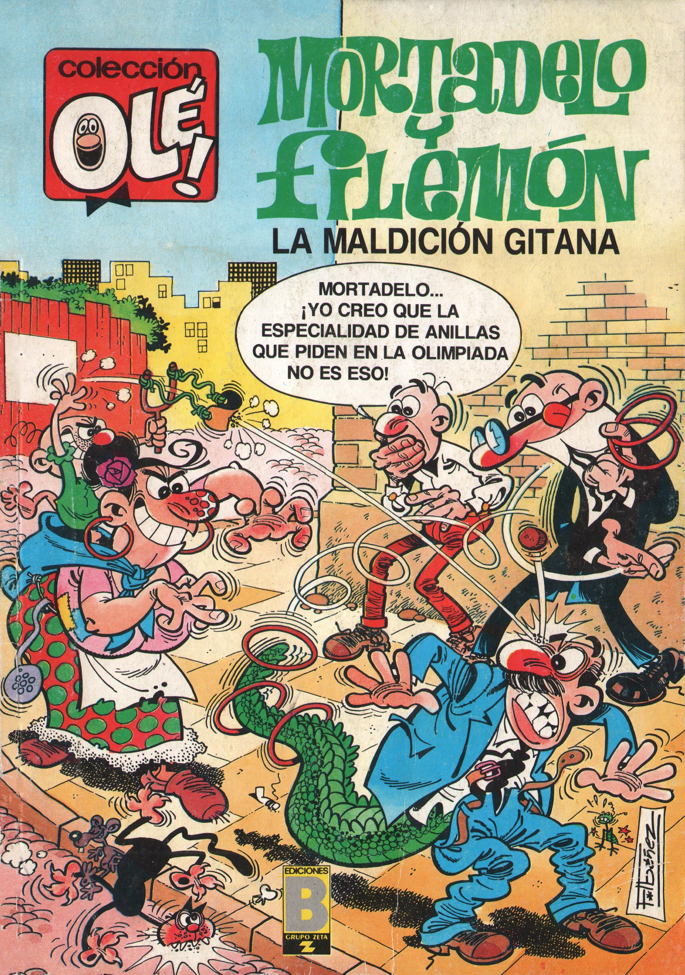 La maldición gitana (Mortadelo y Filemón, #89)
