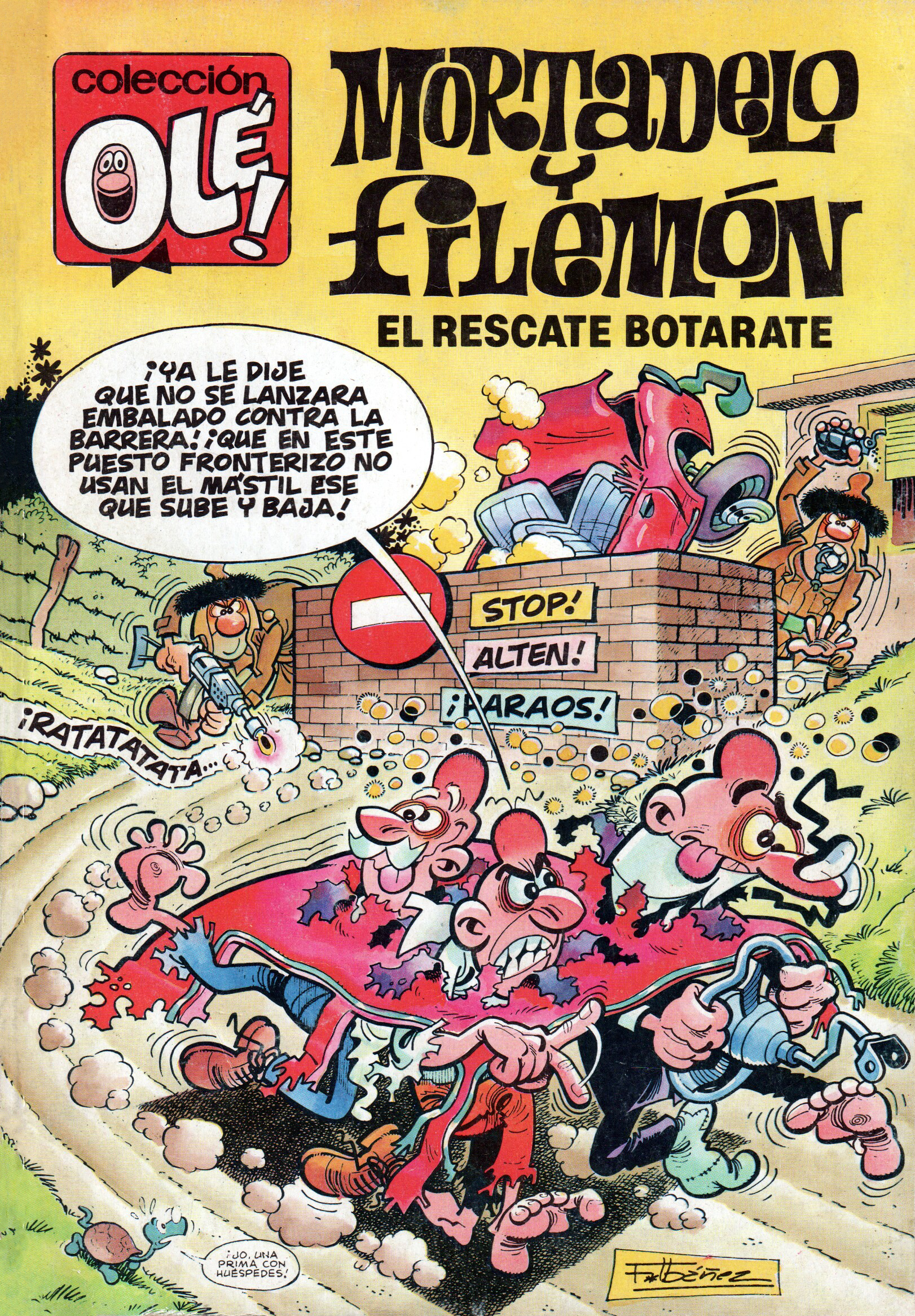 El rescate botarate (Mortadelo y Filemón, #96)