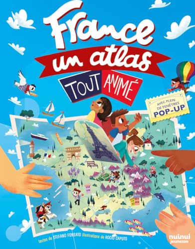 France - Un atlas tout animé (Board Book)