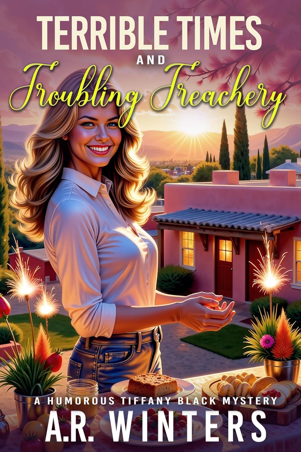 Terrible Times and Troubling Treachery: A Cozy Tiffany Black Travel Mystery (Tiffany Black Travel Mysteries Book 27)