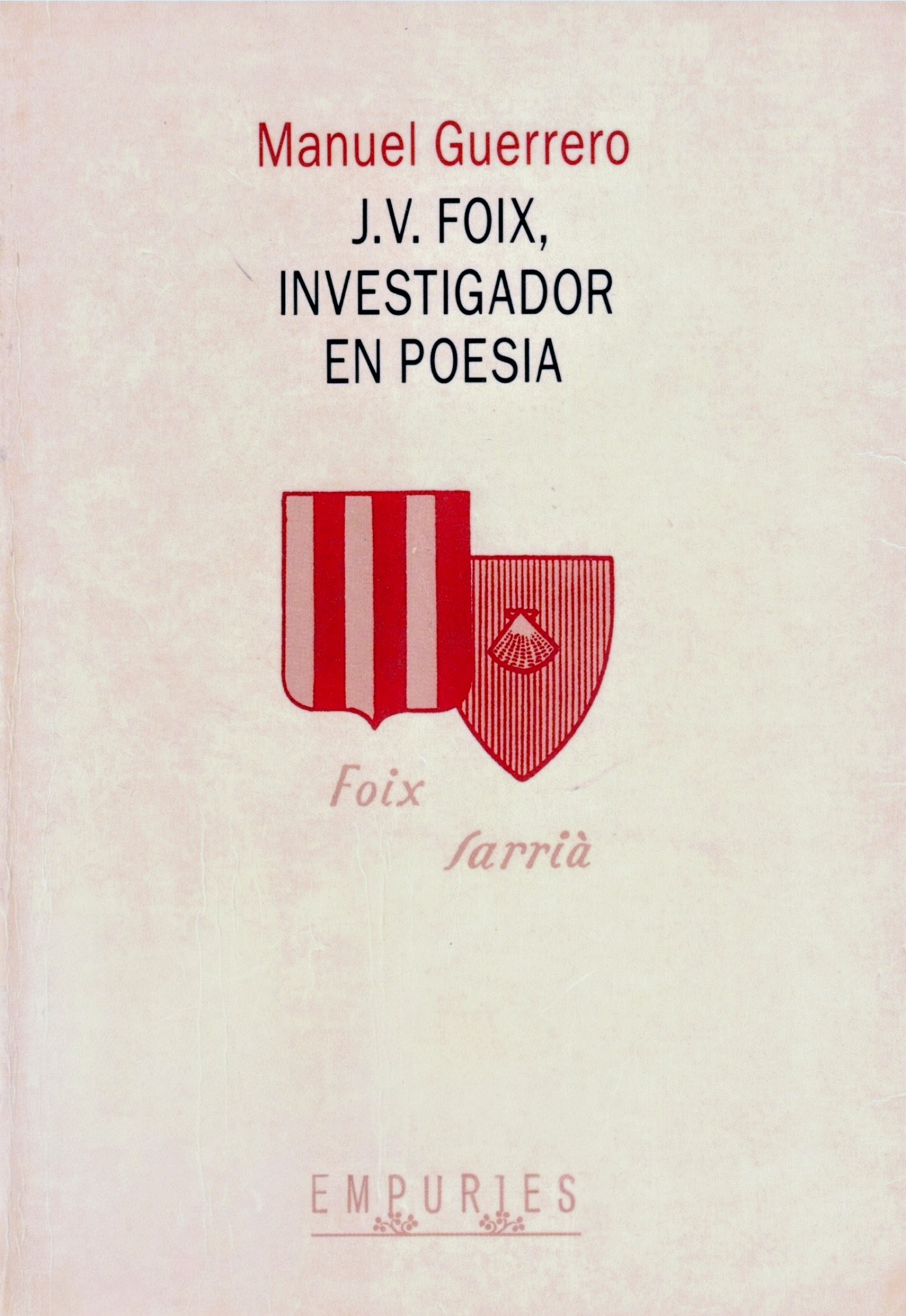 J.V. Foix, investigador en poesia (Paperback)
