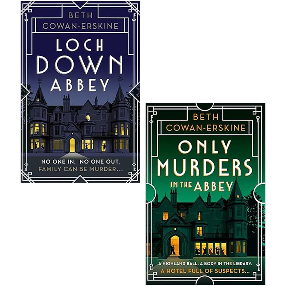 Loch Down Abbey Mysteries 2 Books Collection Set By Beth Cowan-Erskine
