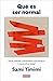 Qué es ser normal: Salud mental, sufrimiento psicológico y neurodiversidad