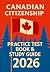 Canadian Citizenship Practice Test Book & Study Guide 2026 by Michael O'Reilly