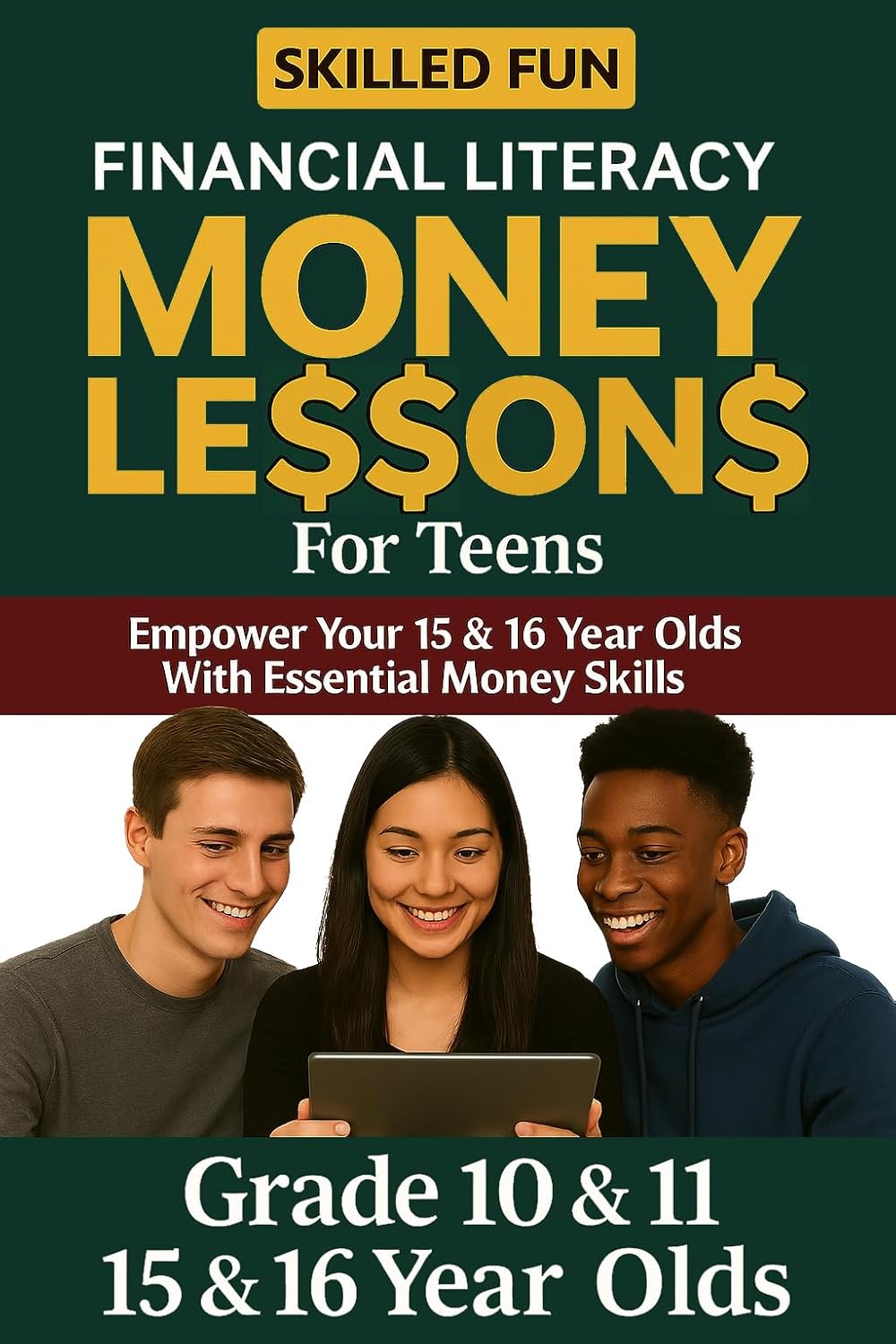 Smart Money Lessons for Teens: Grade 10 & 11 Financial Literacy: Empower Your 15 & 16 Year Olds with Essential Money Skills (Smart Money Lessons & Financial Literacy for Kids & Teens)
