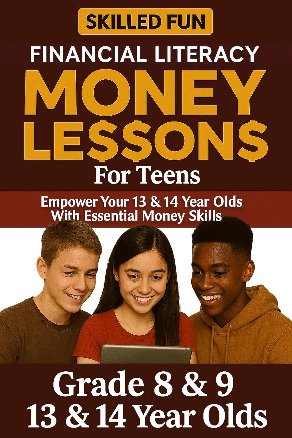 Smart Money Lessons for Teens: Grade 8 & 9 Financial Literacy: Empower Your 13 & 14 Year Olds with Essential Money Skills (Smart Money Lessons & Financial Literacy for Kids & Teens)