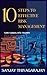 10 STEPS TO EFFECTIVE RISK MANAGEMENT by Mr Sanjay Thiyagarajan