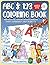 ABC & 123 Coloring Book: Ch...