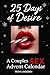 25 Days of Desire – A Couple’s Sex Advent Calendar: Spicy Stocking Stuffer with 25 Sexual Challenges and Erotic Games for Adults to Ignite the Spark This Christmas | Couples Gift