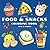 Food & Snacks Coloring Book...