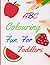 ABC Coloring Fun: Color n Learn Fruits, Animals and Everydaythings,Adorable Coloring Book For Kids Ages 4 to 8, Simple and Big Design For Easy Learning