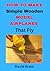 How To Make Simple Wooden A...