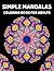 Simple Mandalas Coloring Bo...