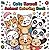Cute Kawaii Animal Coloring Book by W Reed