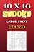 16 x 16 Hard Sudoku Puzzles...