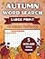 Autumn Word Search Puzzle f...