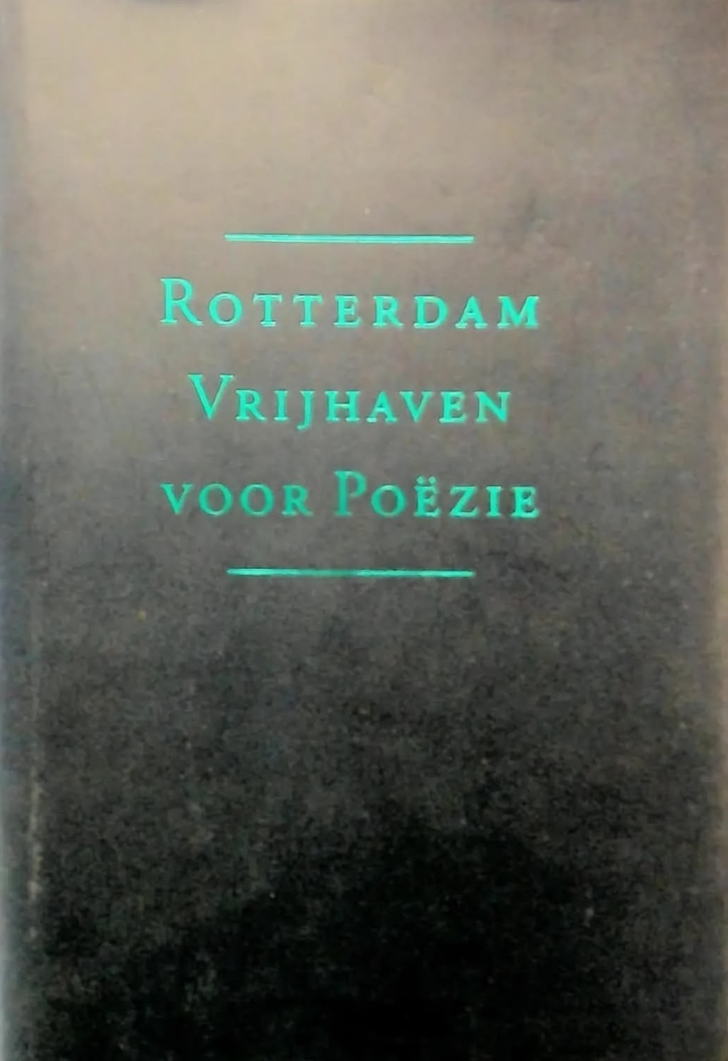 Rotterdam vrijhaven voor poëzie