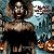 Black Halloween: coloring b...