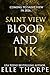 Saint View Blood and Ink by Elle Thorpe
