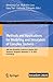 Methods and Applications for Modeling and Simulation of Compl... by Wentong Cai