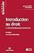 Introduction au droit et th...