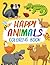 Happy Animals Coloring Book by Shon Davis