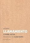 Llamamiento: y otros textos Llamamiento: y otros textos
