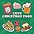 Cute Christmas Food Coloring Book by K Morgan