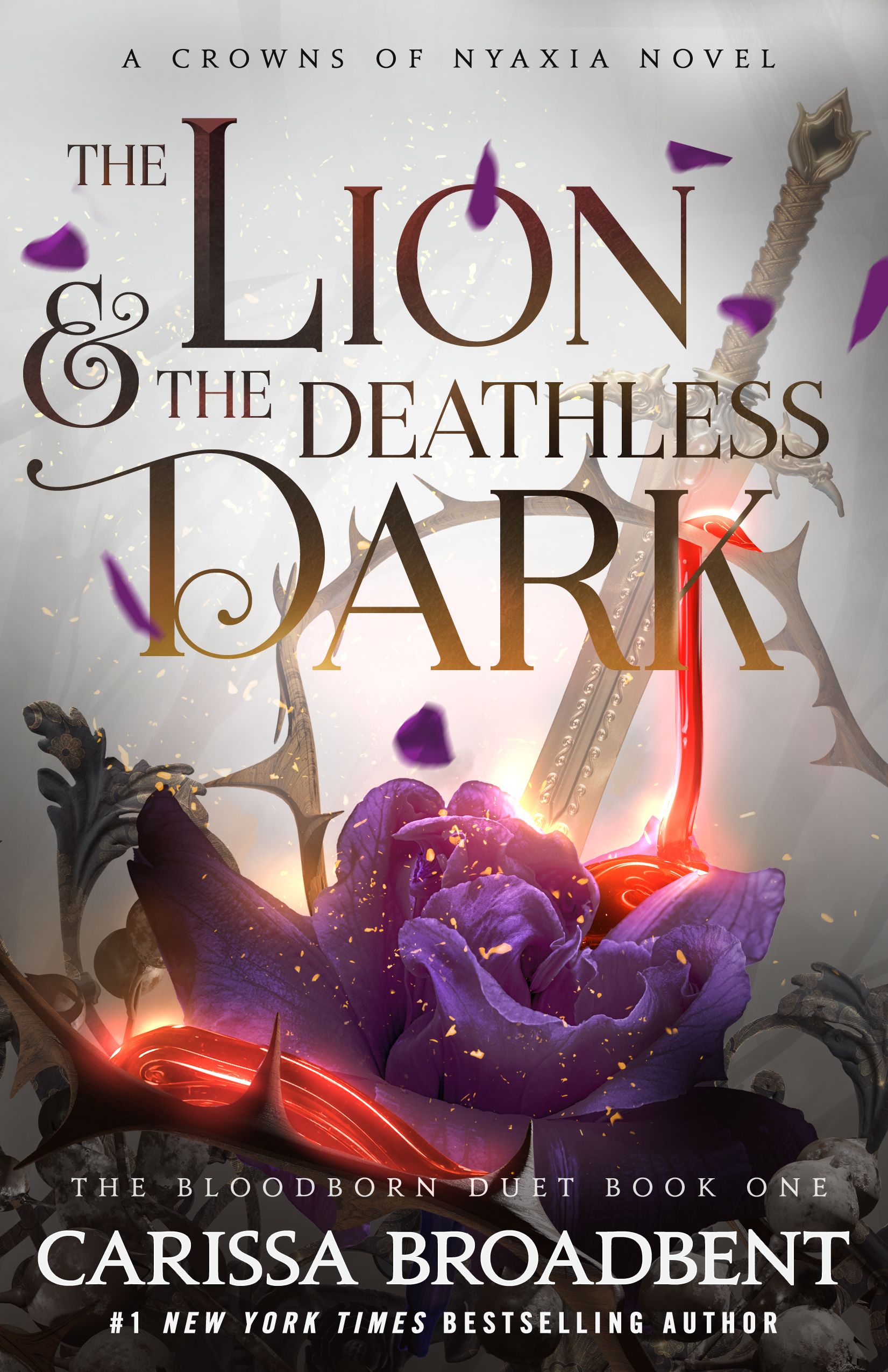 The Lion and the Deathless Dark (Crowns of Nyaxia, #5)