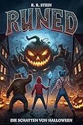 RUNED 2 - Die Schatten von Halloween: Interaktive Rätsel & leuchtende Zaubertinte | Fantasy Roman ab 10 Jahre | Inkl. UV Lampe