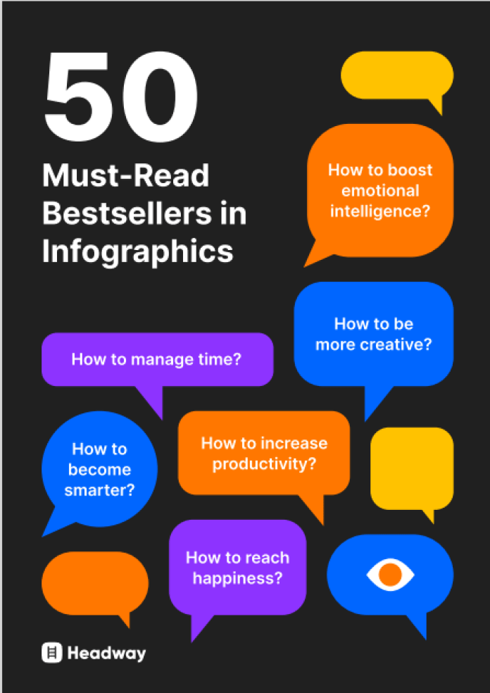 50 Must-Read Bestsellers in Infographics