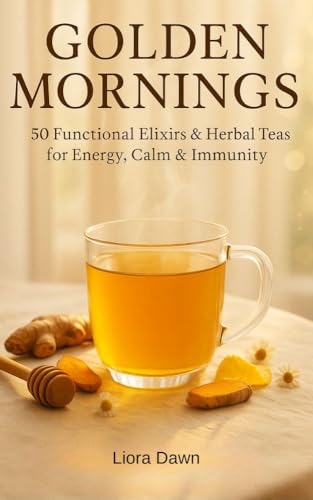 Golden Mornings: 50 Functional Elixirs & Teas for Energy, Immunity & Calm (Kindle Edition)