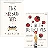 Alex Pavesi 2 Books Collection Set (Ink Ribbon Red & Eight Detectives)