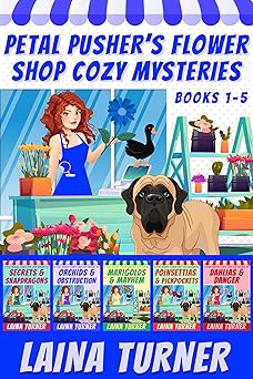 Petal Pusher's Flower Shop Cozy Mysteries Books 1-5 (Kindle Edition)