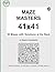 MAZE MASTERS 41x41: 50 Maze...