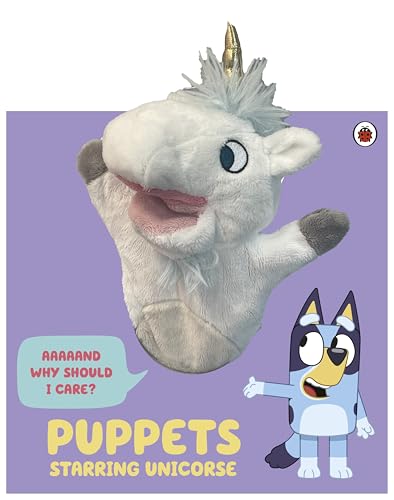 Bluey: Puppets: Starring Unicorse: A Puppet Play Book (Board Book)