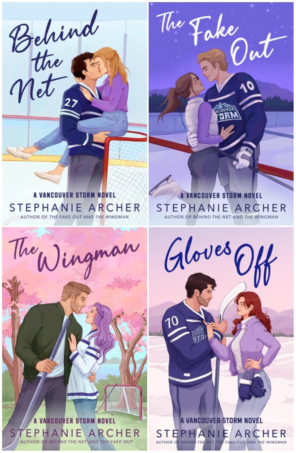 Vancouver Storm Series 4-Book Collection Set (Vancouver Storm, #1-4)