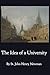 The Idea of a University